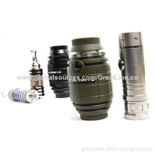 2014 E Cigarette, Cool Fire II, Grenade Shape in Stock, Fast Delivery, On/Off Battery Switch